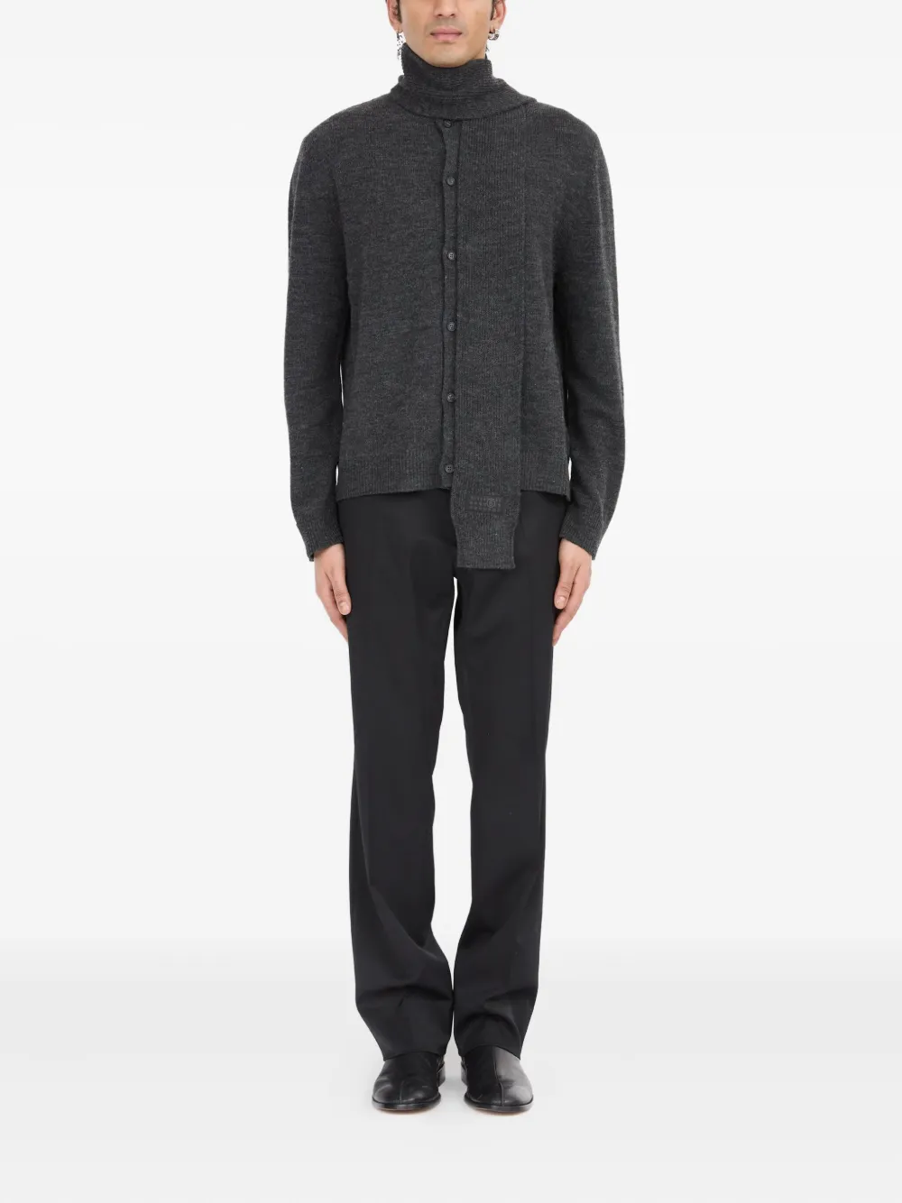 MM6 Maison Margiela Vest van scheerwolblend Grijs
