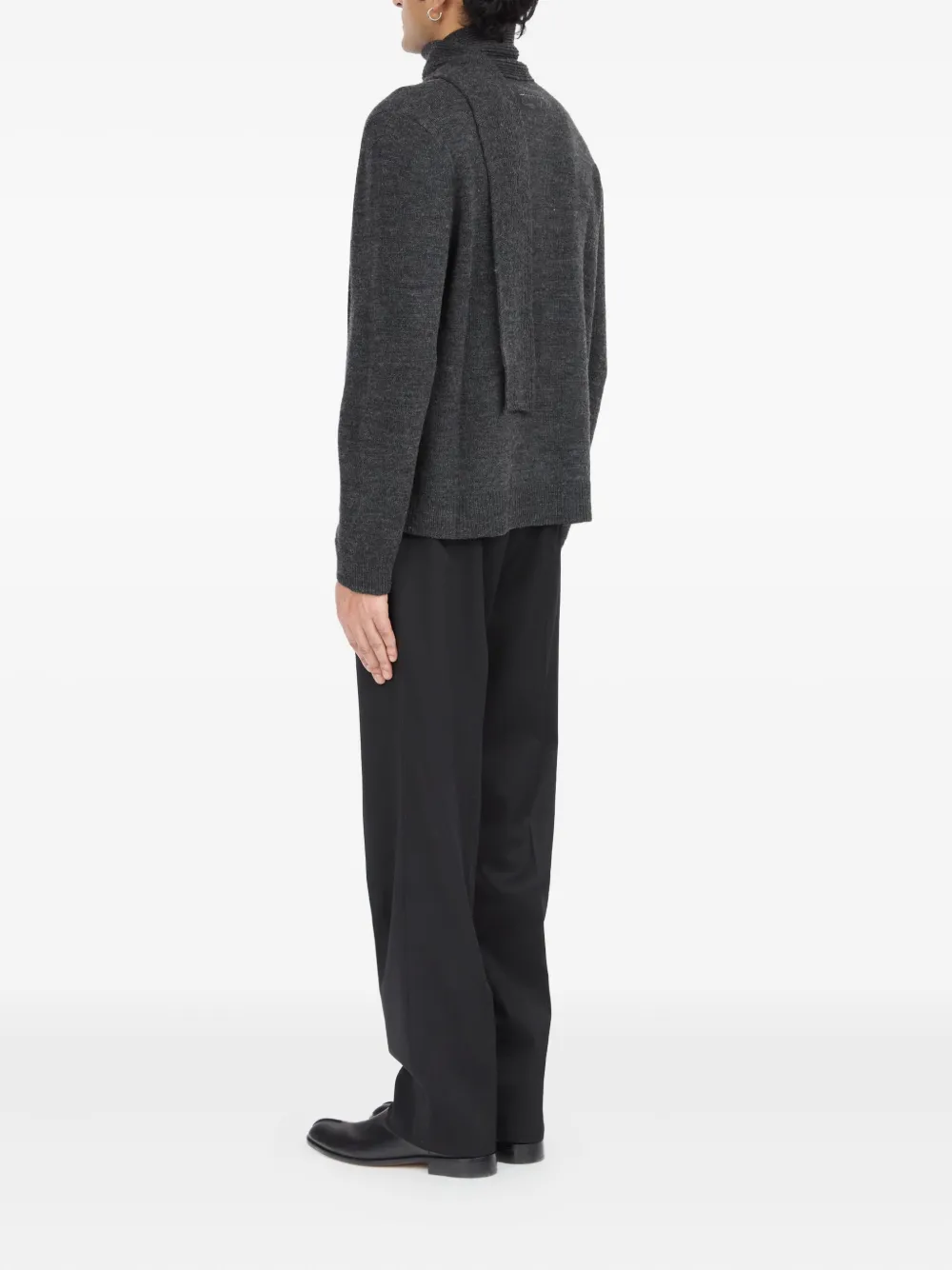 MM6 Maison Margiela Vest van scheerwolblend Grijs