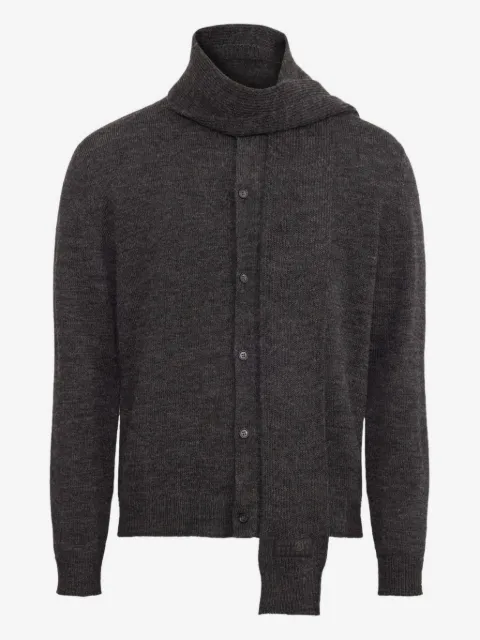 MM6 Maison Margiela virgin wool-blend cardigan