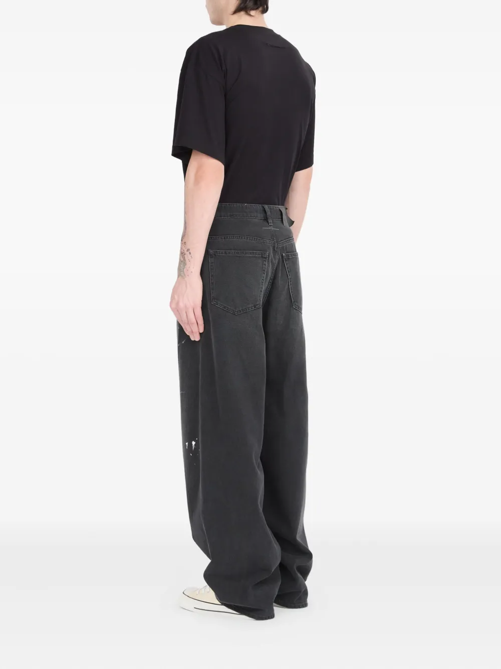 MM6 Maison Margiela Jeans met toelopende pijpen Grijs
