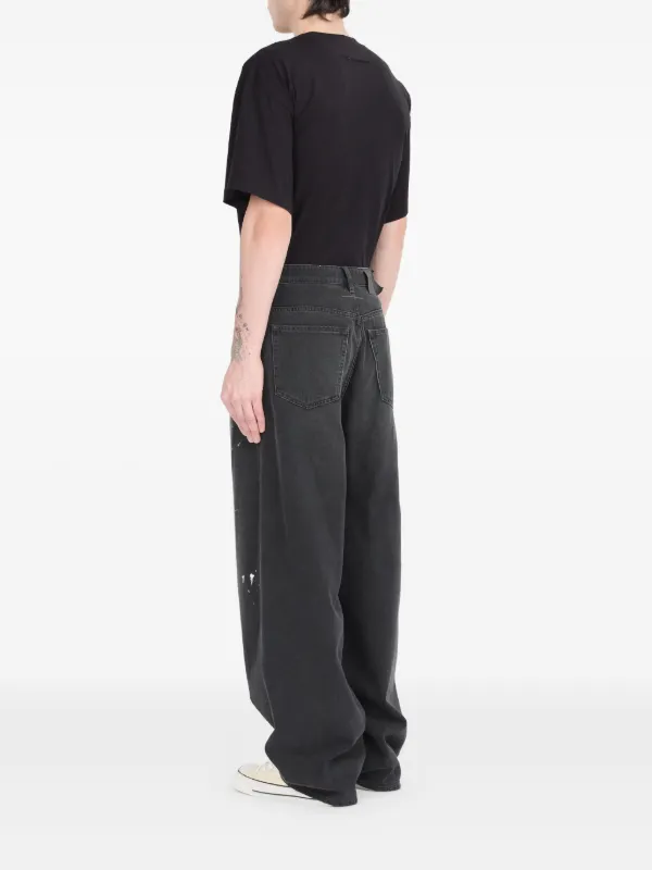 MM6 Maison Margiela paint-splattered Jeans | Grey | FARFETCH