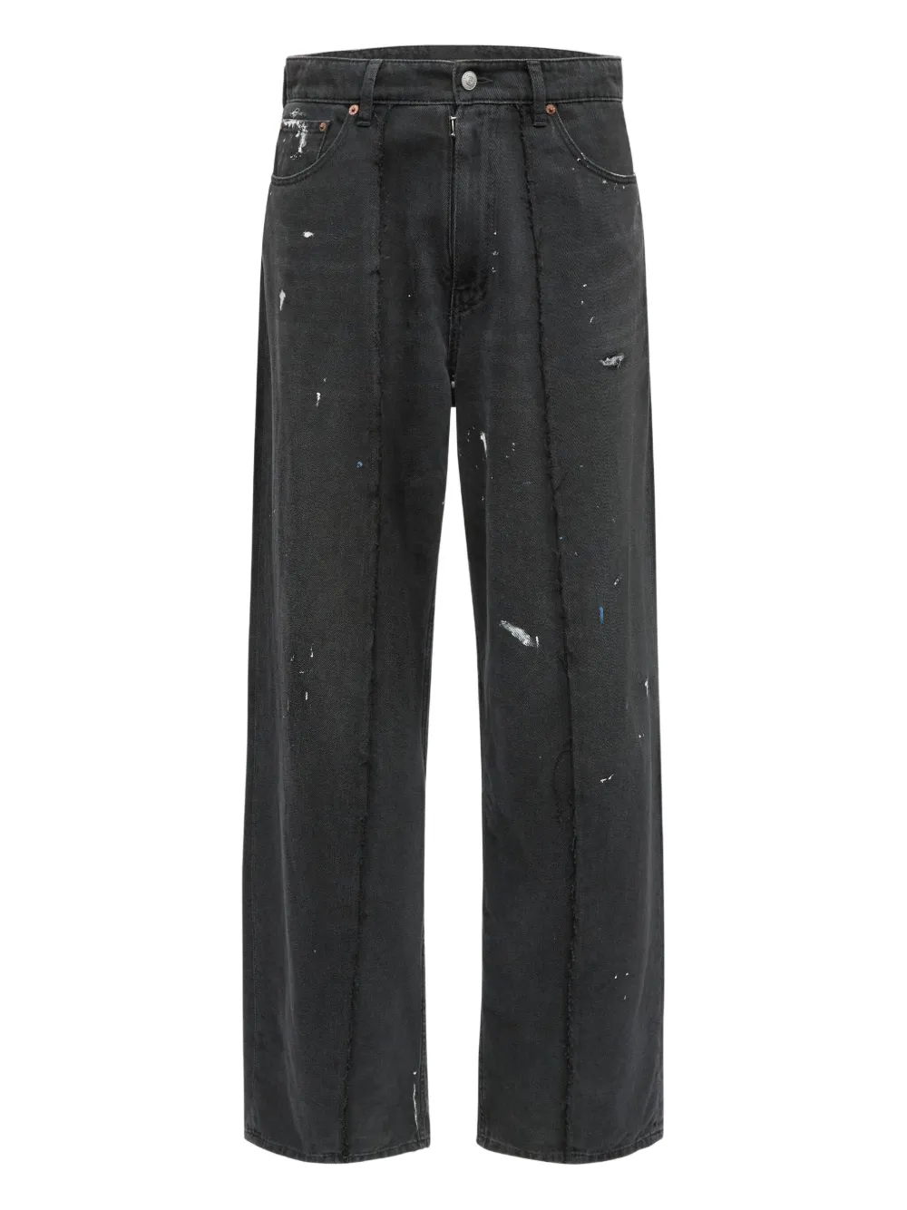 MM6 Maison Margiela Jeans met toelopende pijpen Grijs