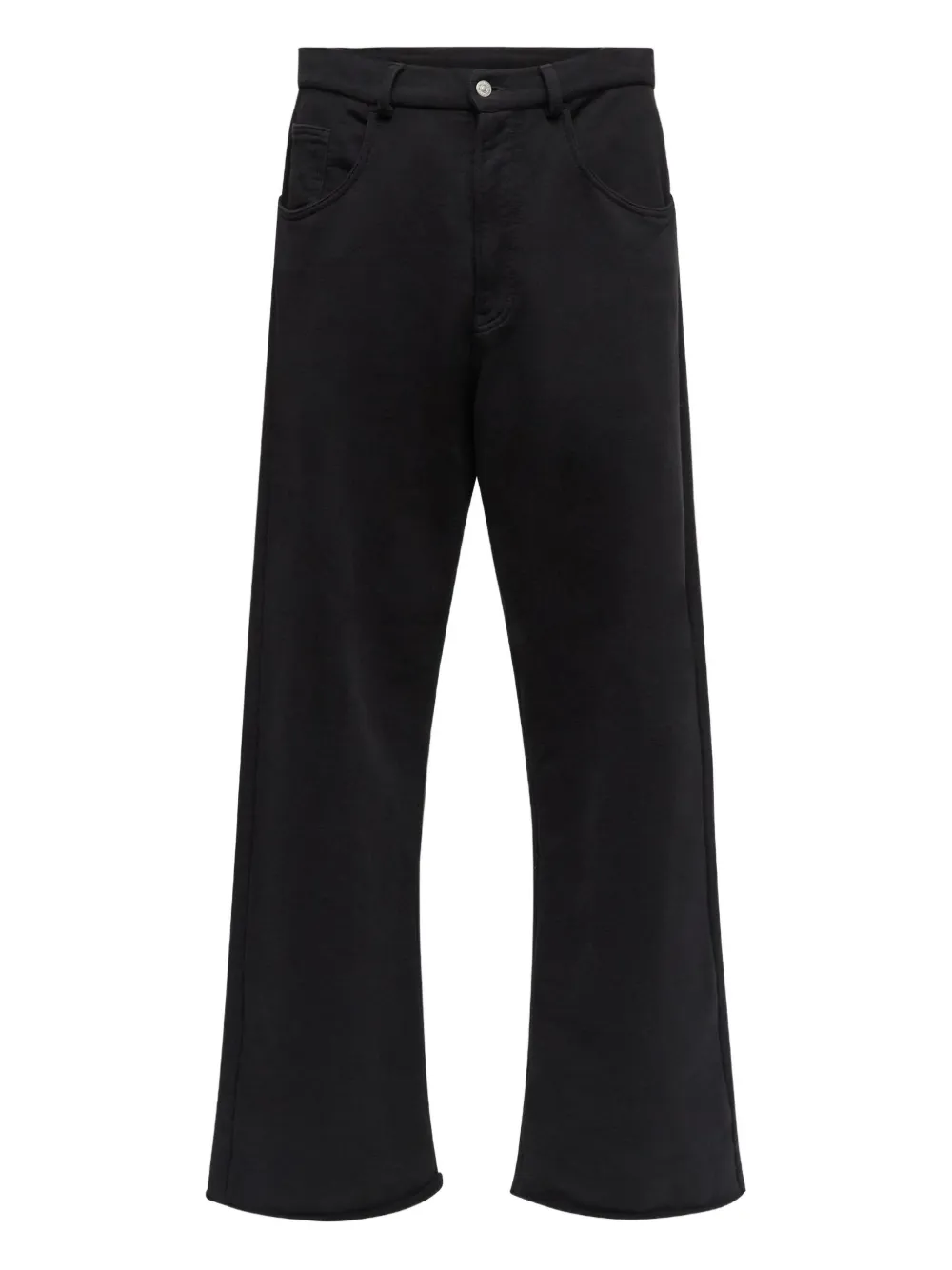 MM6 Maison Margiela Jeans con design a cinque tasche - Nero