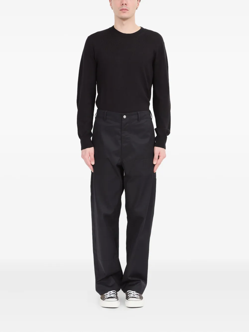 MM6 Maison Margiela Jeans met vijf zakken Zwart