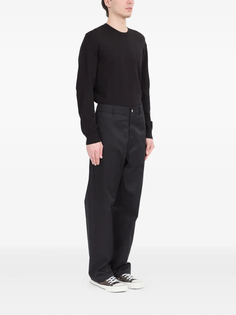 MM6 Maison Margiela Jeans met vijf zakken Zwart