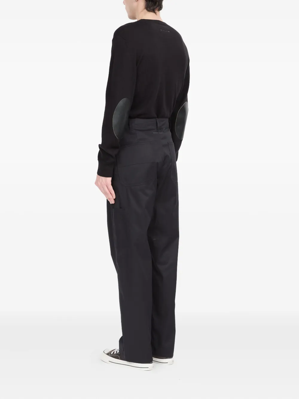 MM6 Maison Margiela Jeans met vijf zakken Zwart