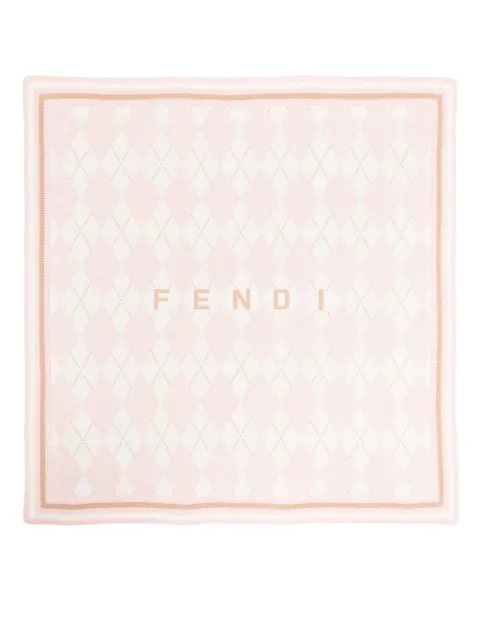 Fendi Kids cotton blanket