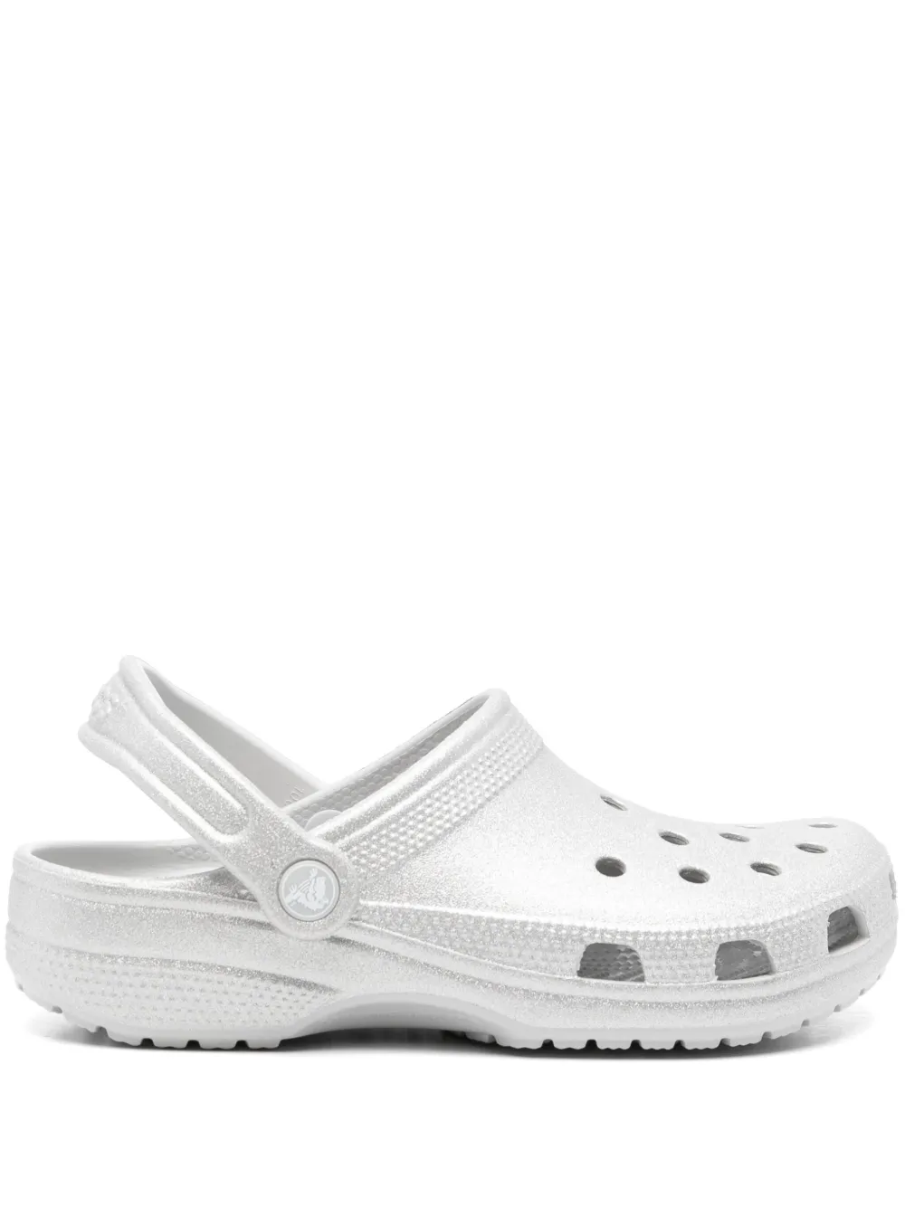 Crocs Classic Glitter clog sandals | Grey | Image 1