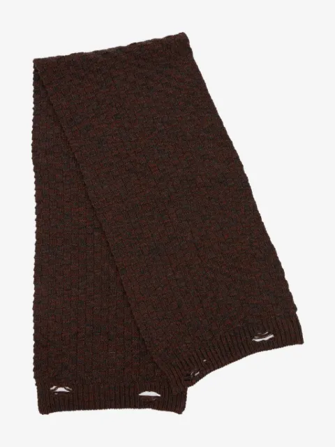 MM6 Maison Margiela logo-patch scarf