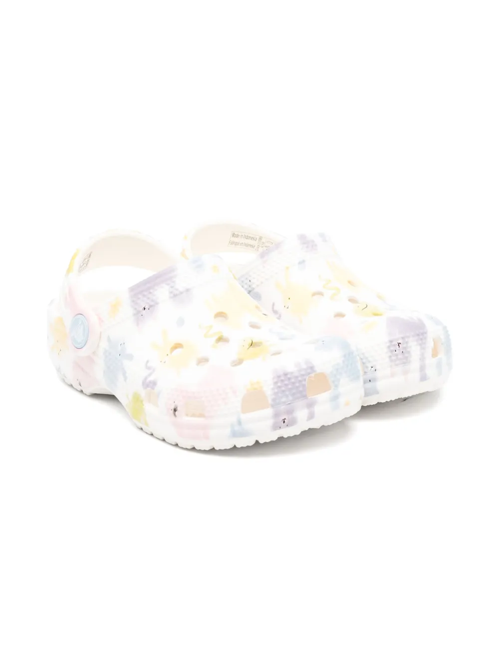 Crocs Kids Classic slides White