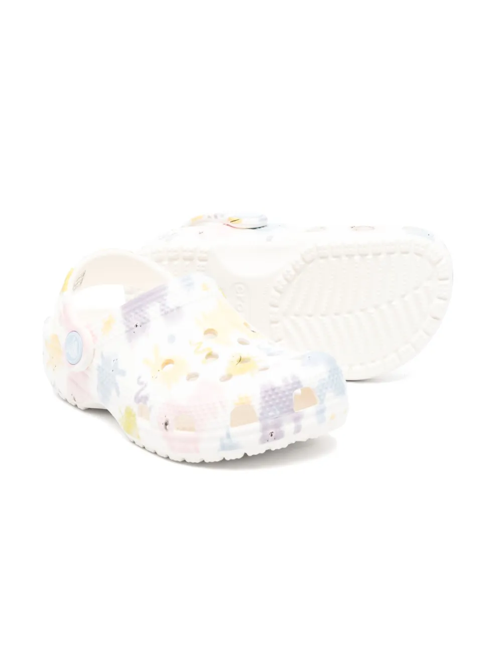 Crocs Kids Classic slides White