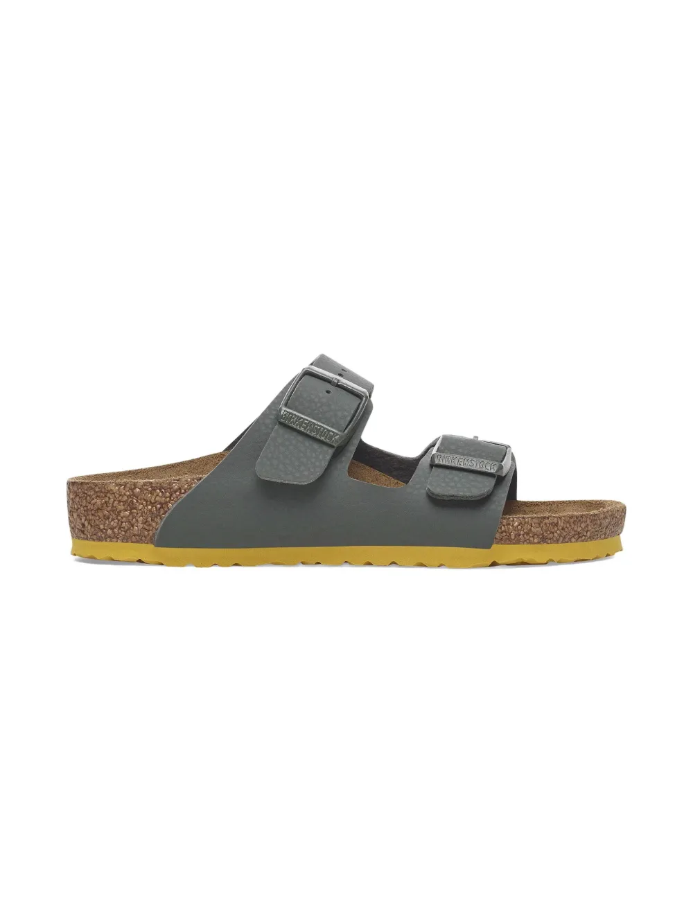 Birkenstock Kids double-buckle sandals Green
