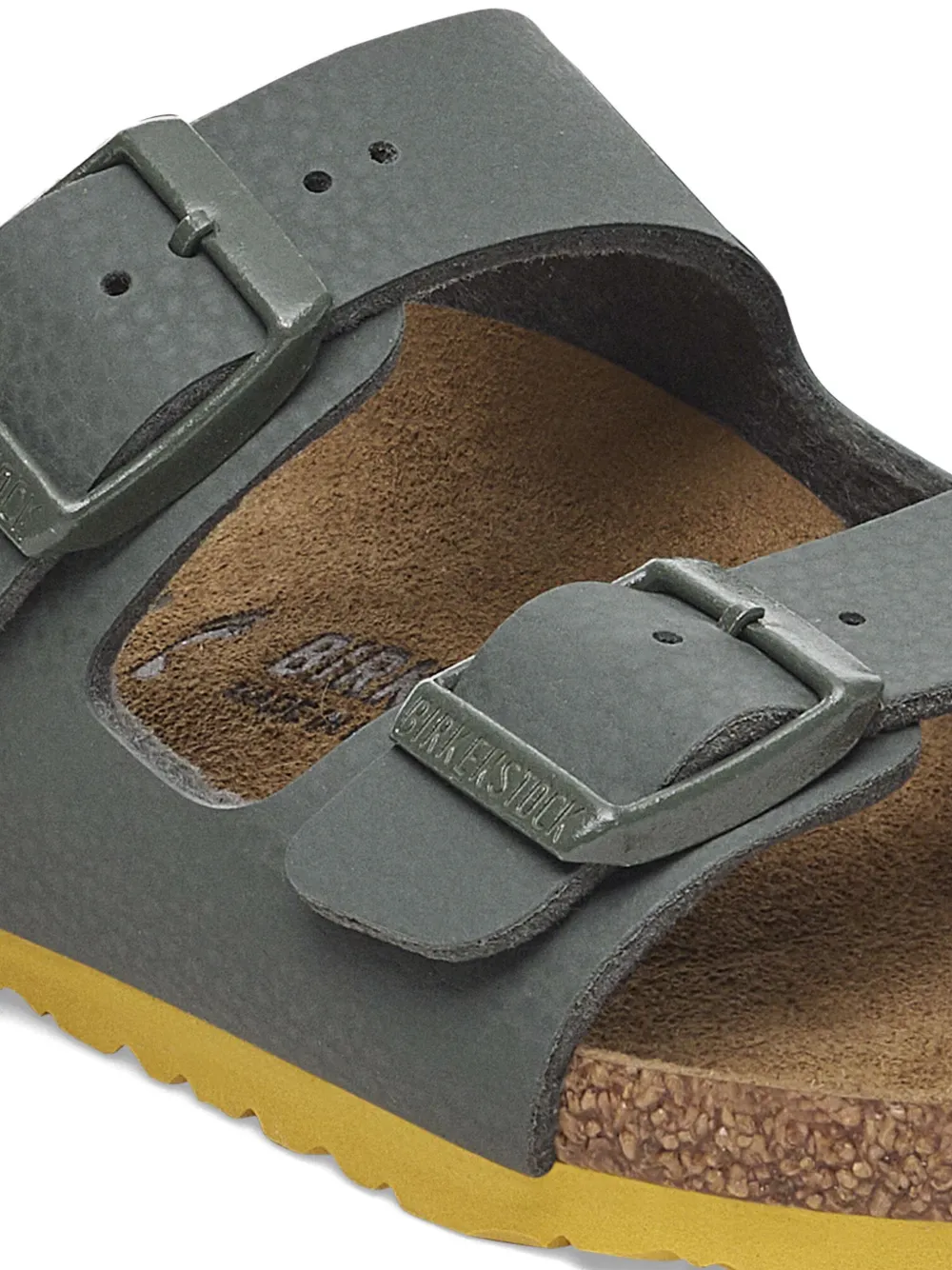 Birkenstock Kids double-buckle sandals Green