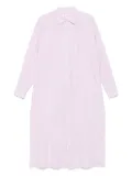 MC2 Saint Barth striped shirt dress - Pink