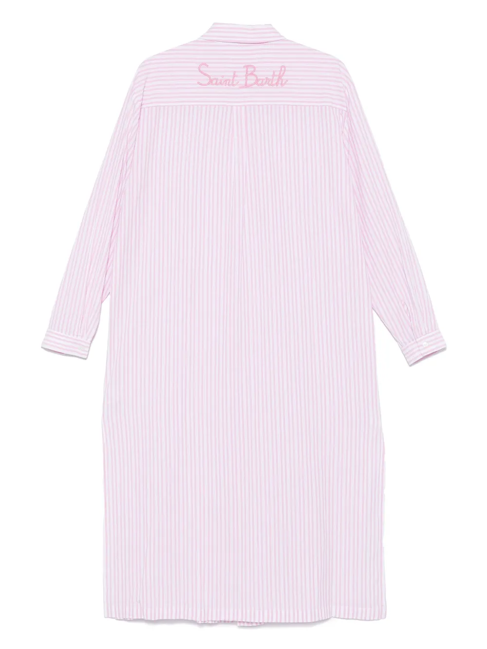 MC2 Saint Barth striped shirt dress - Roze