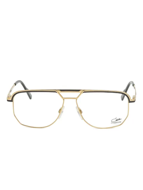 Cazal pilot-frame glasses