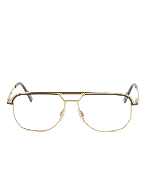 Cazal pilot-frame glasses