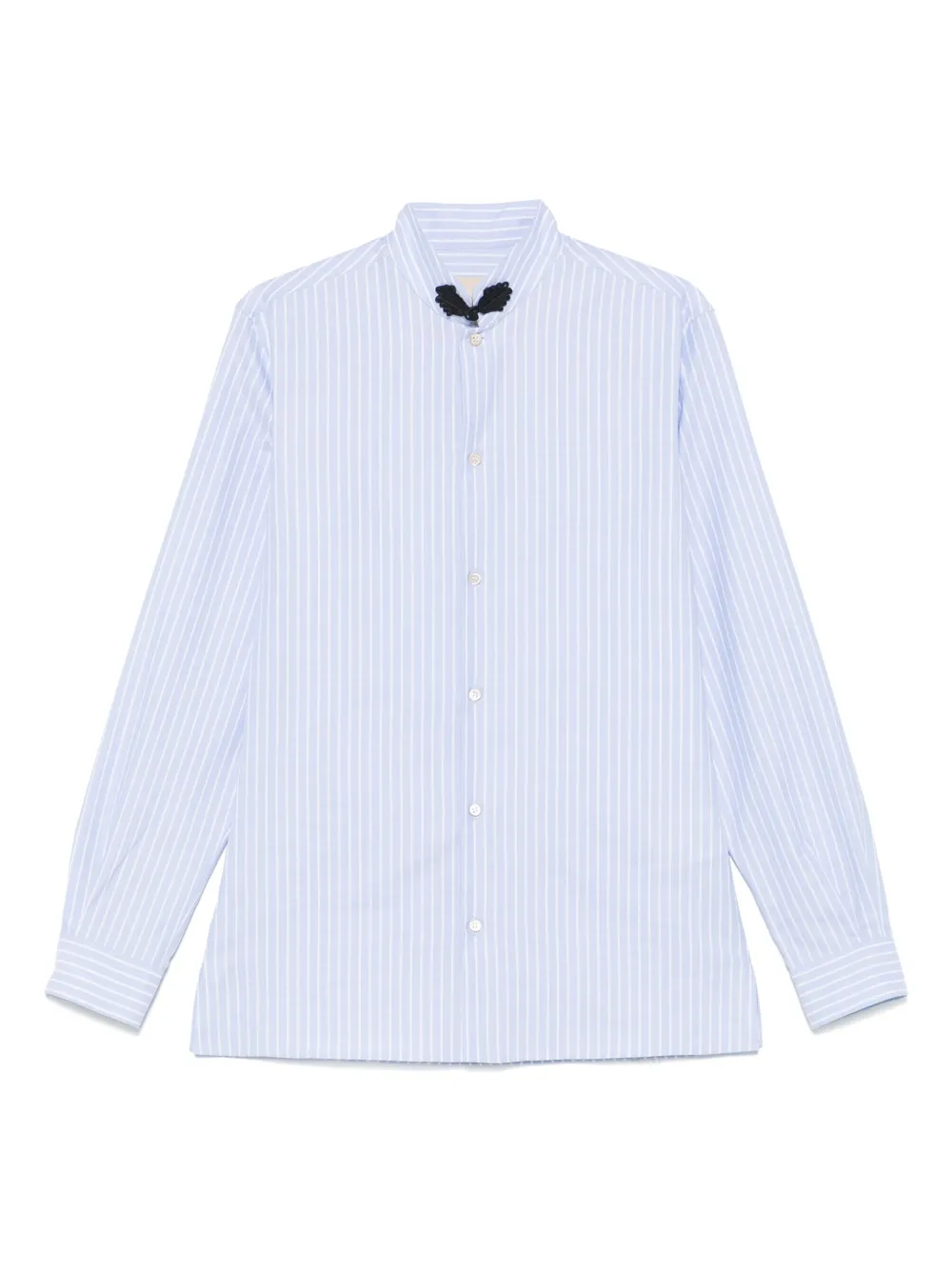 Valentino Garavani Gestreept overhemd Blauw