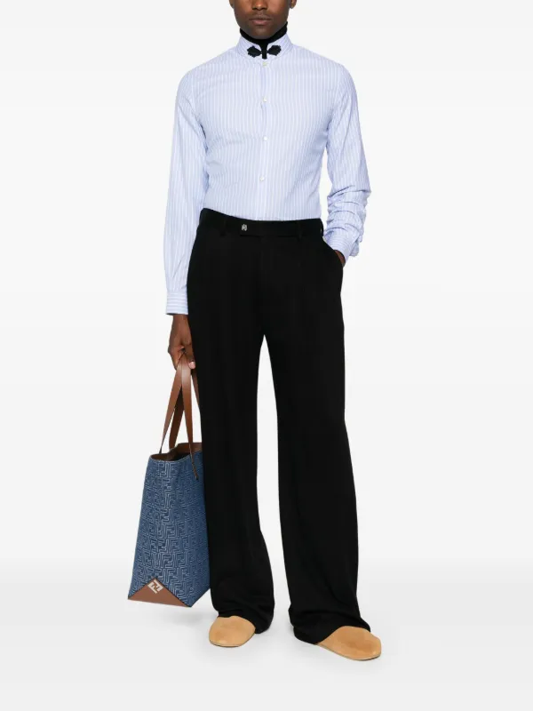 Valentino Garavani Striped Shirt | Blue | FARFETCH
