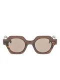 Kaleos Northcutt square-shaped sunglasses - Brown