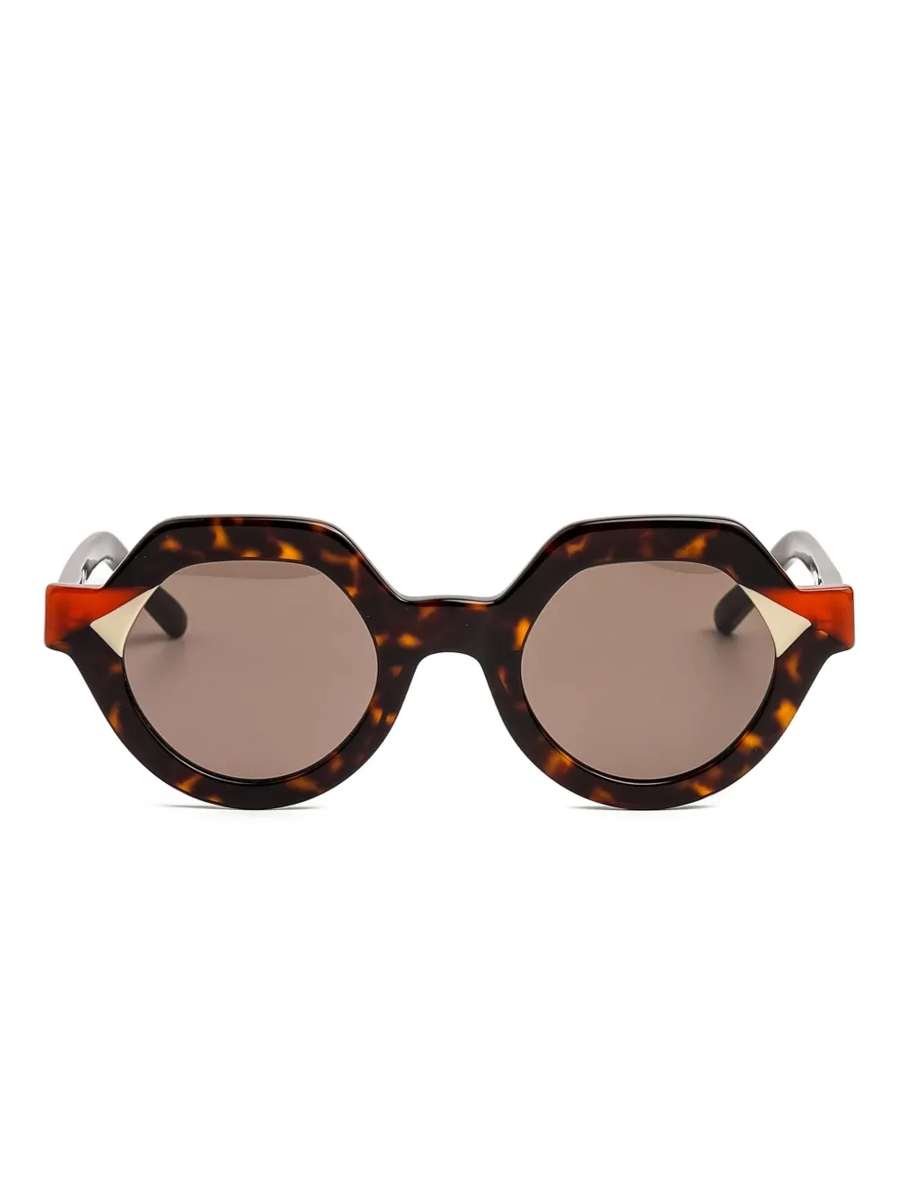 Kaleos Post tortoiseshell sunglasses Bruin