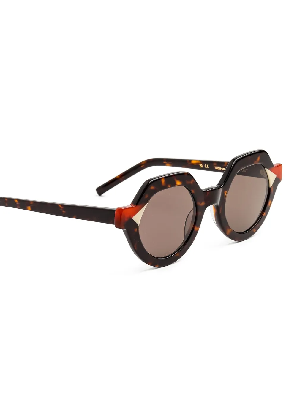 Kaleos Post tortoiseshell sunglasses Bruin