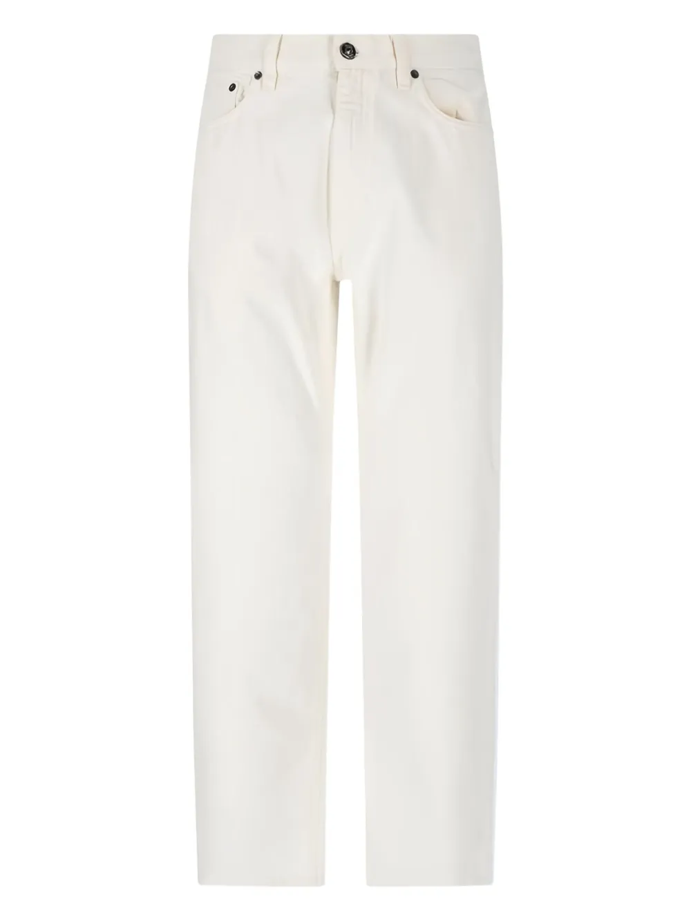 Zegna zip-fly button-fastening jeans | White | Image 1