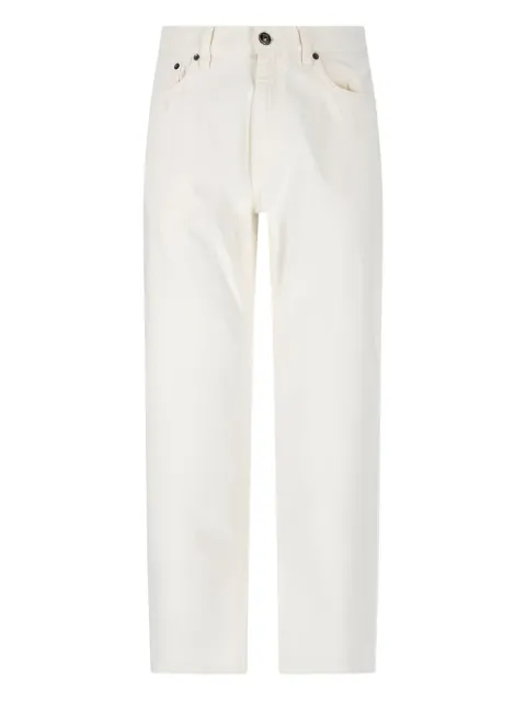 Zegna zip-fly button-fastening jeans
