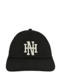 Neighborhood logo-embroidered cap - Black