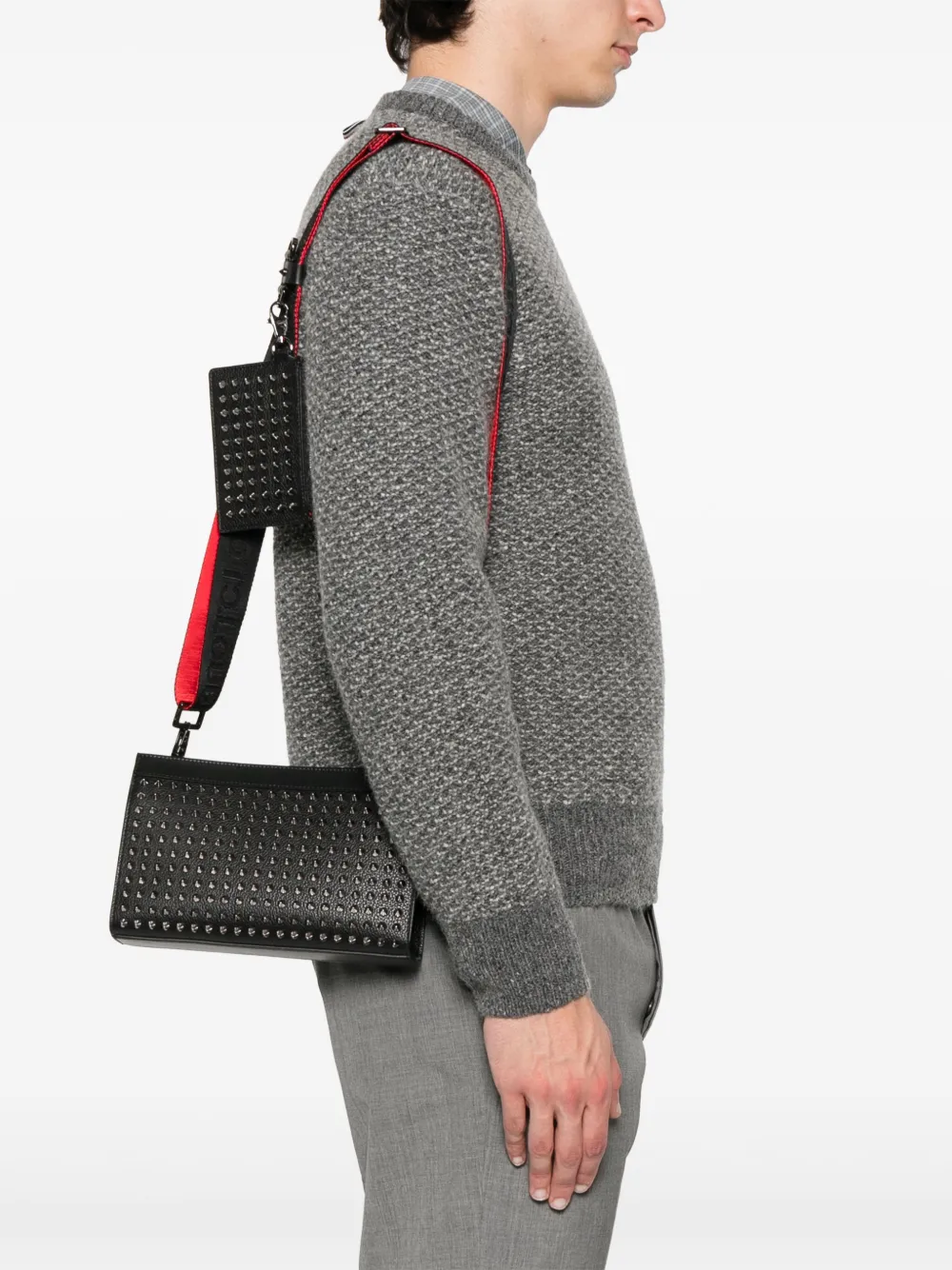 Christian Louboutin Studded Zip shoulder bag | Image 2
