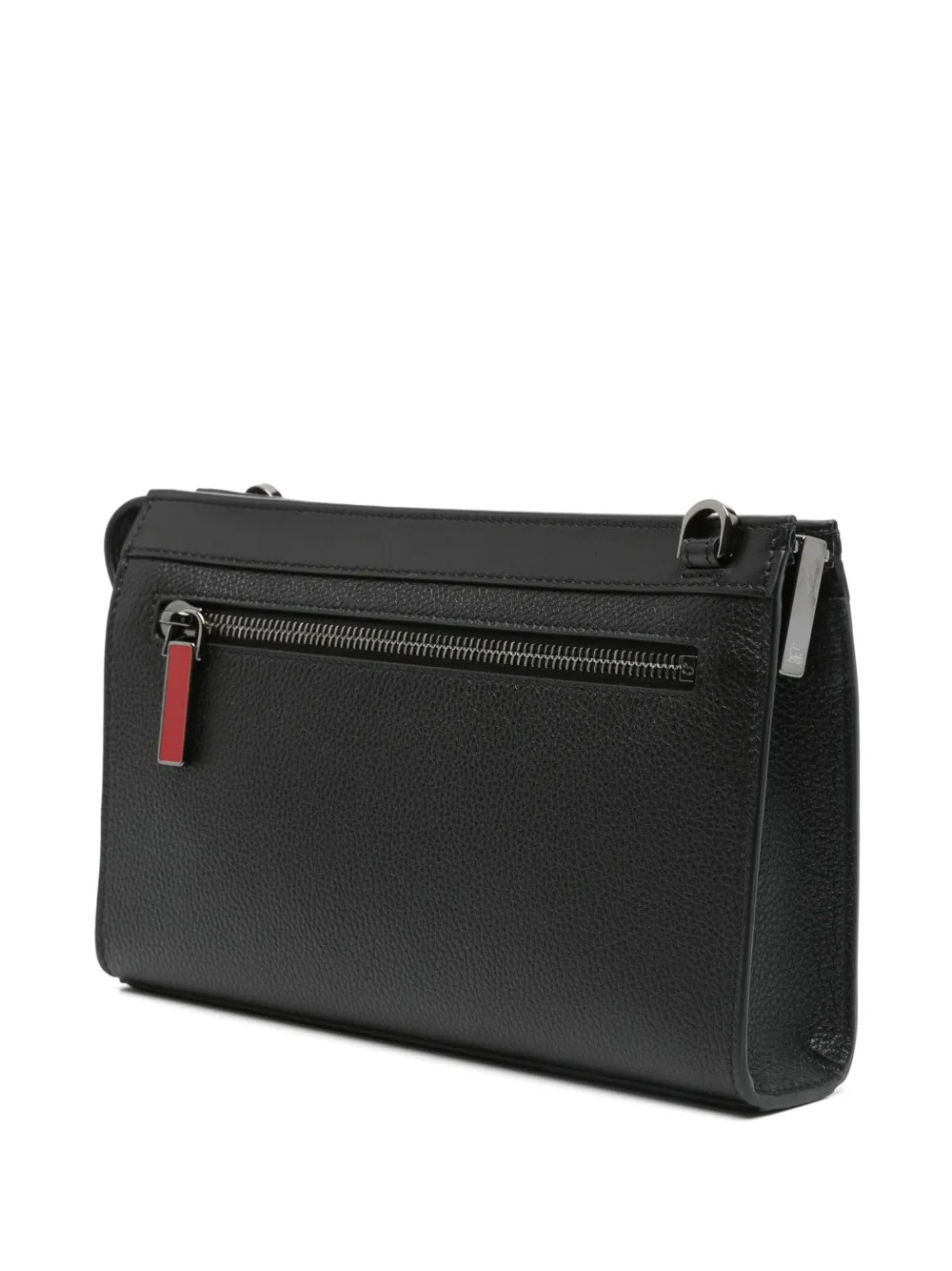 Christian Louboutin Bolsa Com Tachas e Zíper | Preto | FARFETCH BR