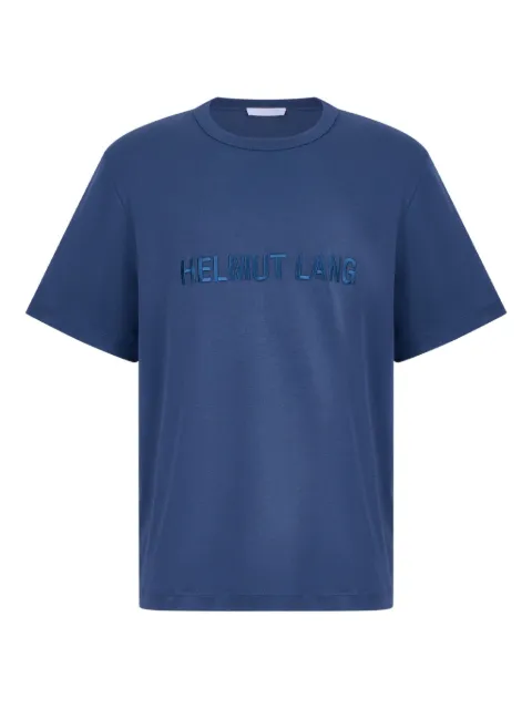 Helmut Lang t-shirt à logo brodé
