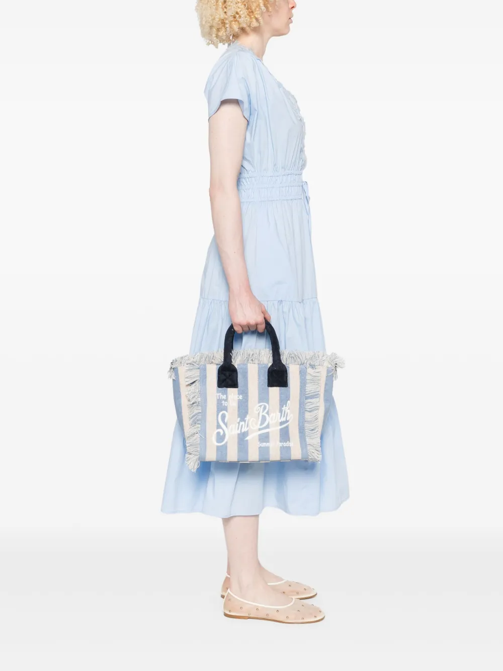 MC2 Saint Barth Colette shopper Blauw