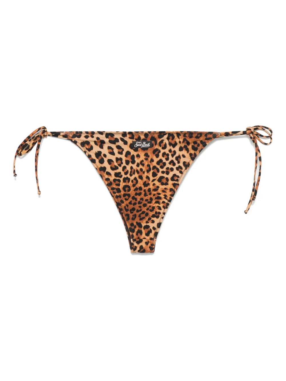 Mc2 Saint Barth Marielle Bikini Bottom In Animal Print
