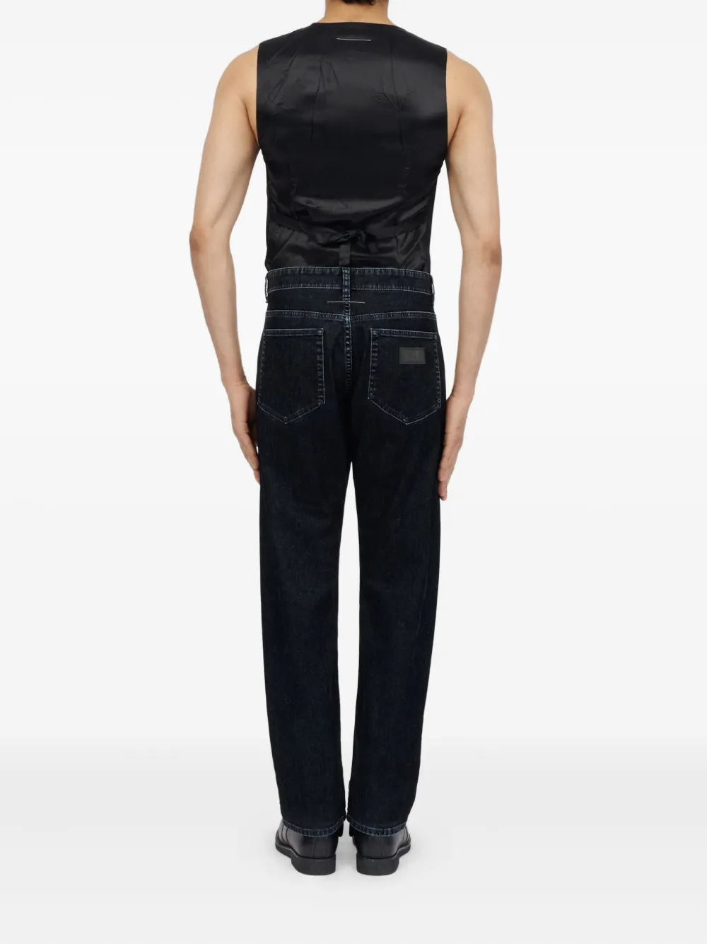 Mm6 Maison Margiela Five-pockets Jeans In Black