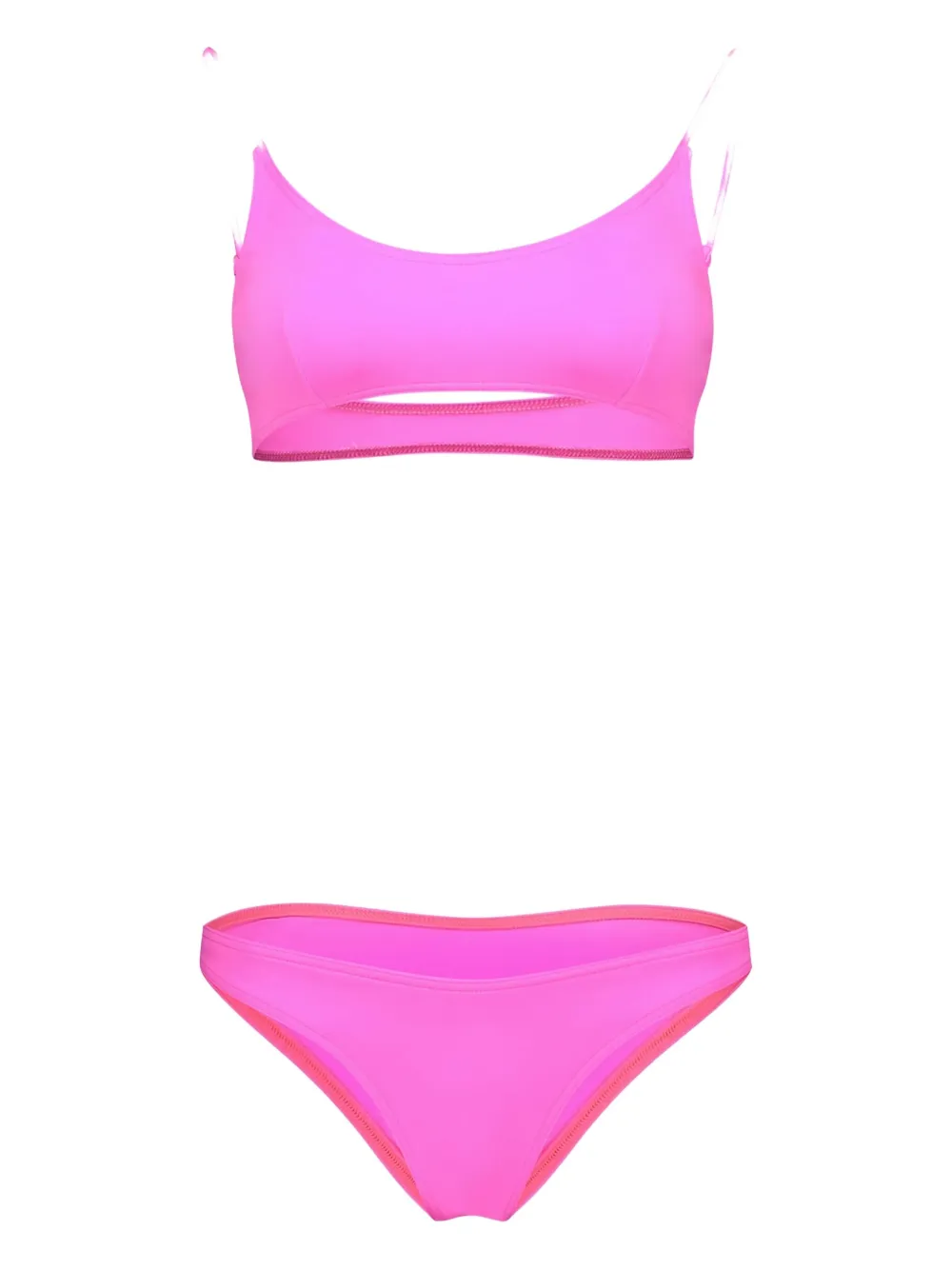 MC2 Saint Barth Uitgesneden badpak Roze