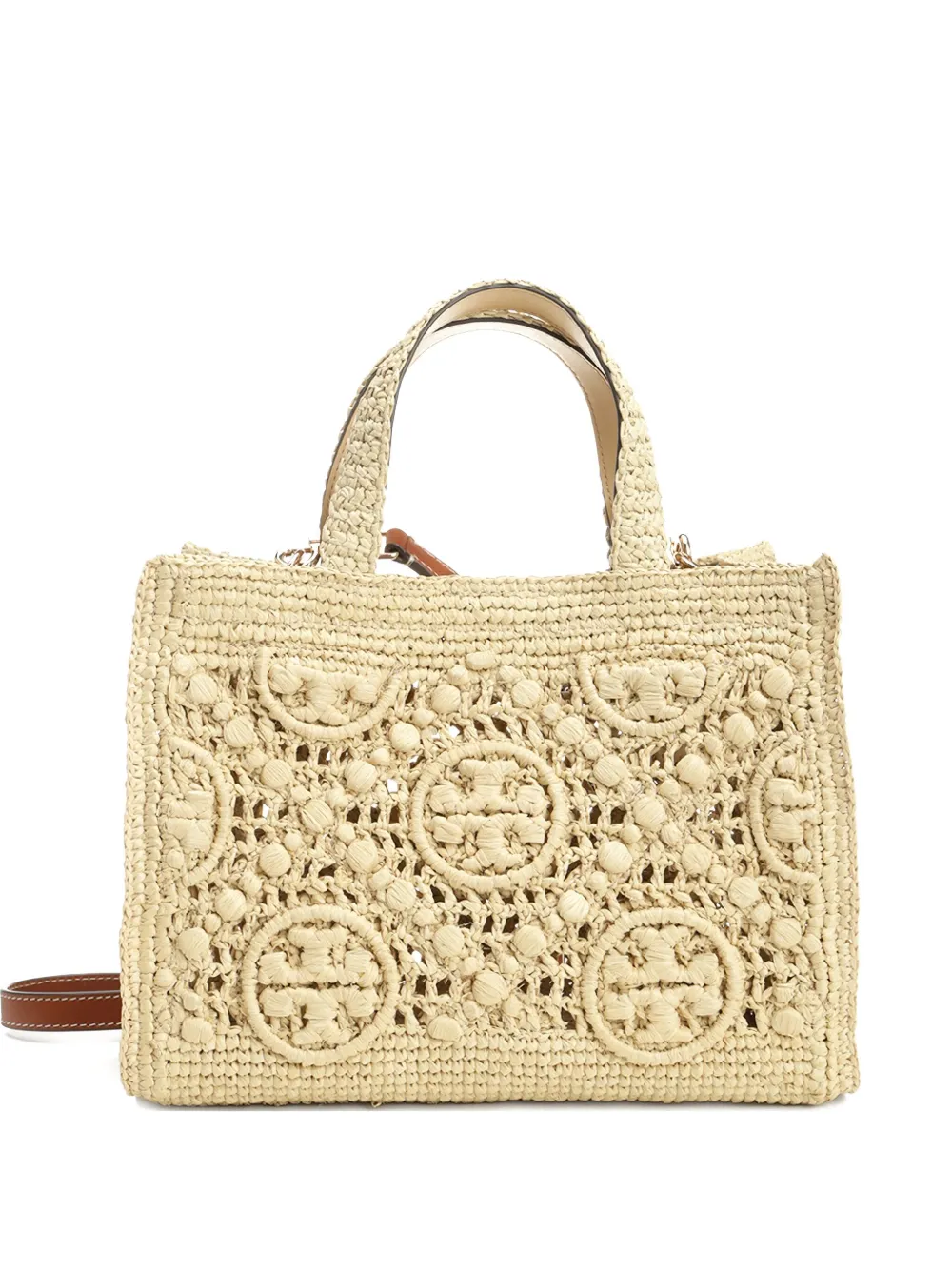 Tory Burch T Monogram tote bag | Neutrals | Image 1