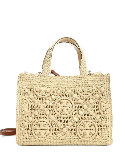 Tory Burch tote con detalle de crochet