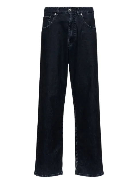 MM6 Maison Margiela logo-patch jeans