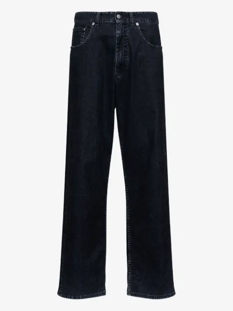 MM6 Maison Margiela logo-patch jeans