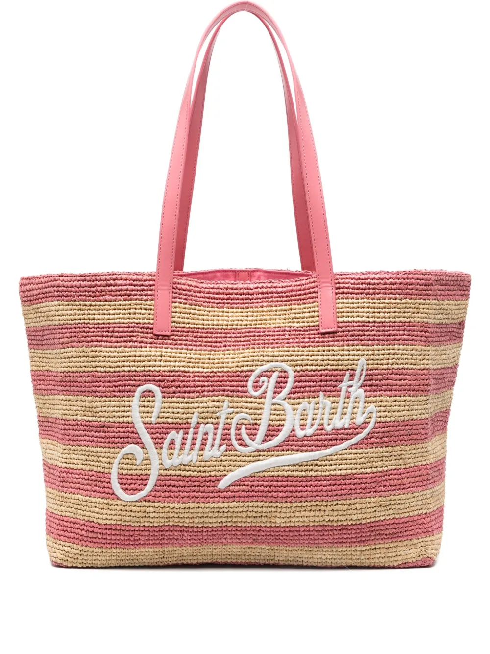 Raffia City tote bag