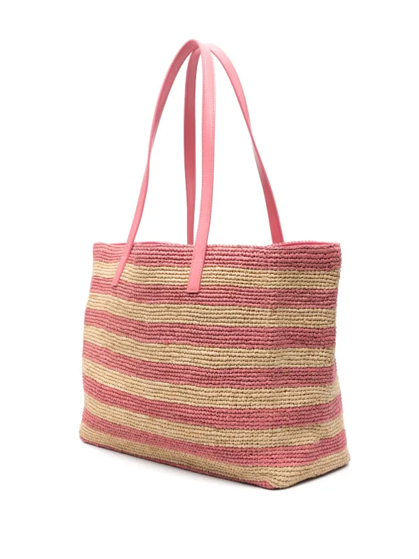 MC2 SAINT BARTH MHA001MACHA04149H 関税送料込 MC2 Saint Barth Raffia City Tote Bag | Neutrals | FARFETCH