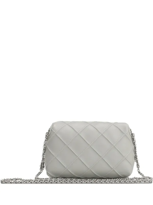 Tory Burch キルティングレザー ショルダーバッグ | グレー | FARFETCH JP