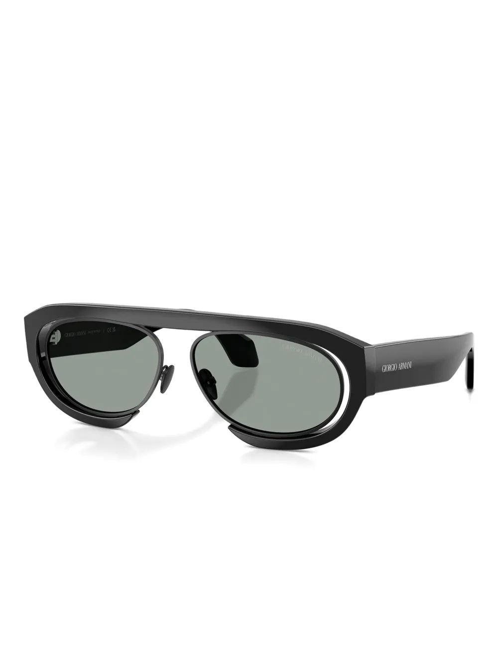 Giorgio Armani geometric-frame sunglasses | Image 2