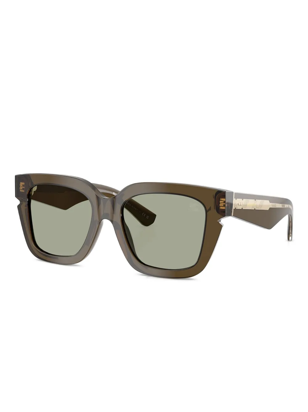 Burberry Eyewear BE4453 zonnebril met vierkant montuur - Groen