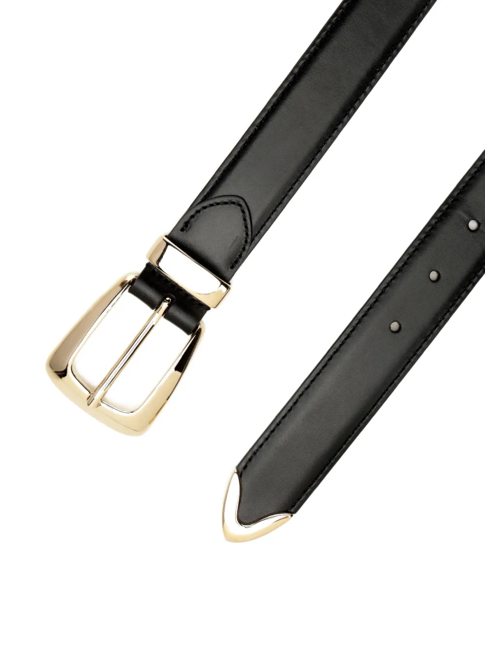 KHAITE Benny belt - Zwart