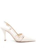 Michael Michael Kors 100mm leather pumps - Neutrals