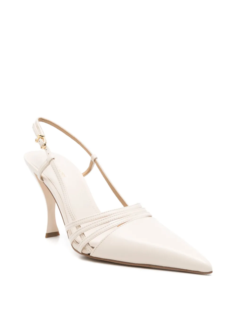 Michael Kors 100mm leather pumps Neutrals