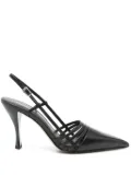 Michael Michael Kors 100mm leather pumps - Black