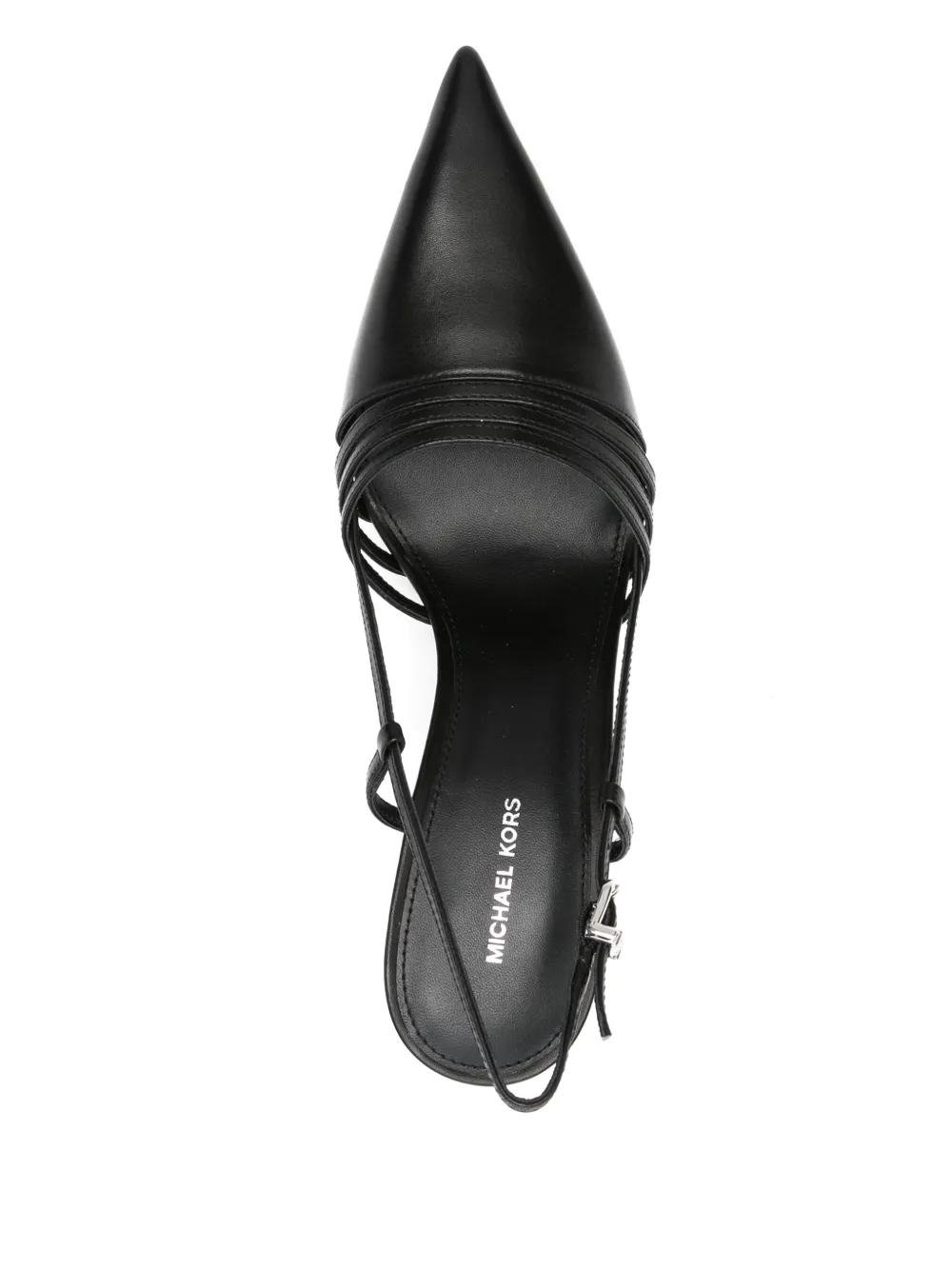 Michael Kors 100mm leather pumps Black